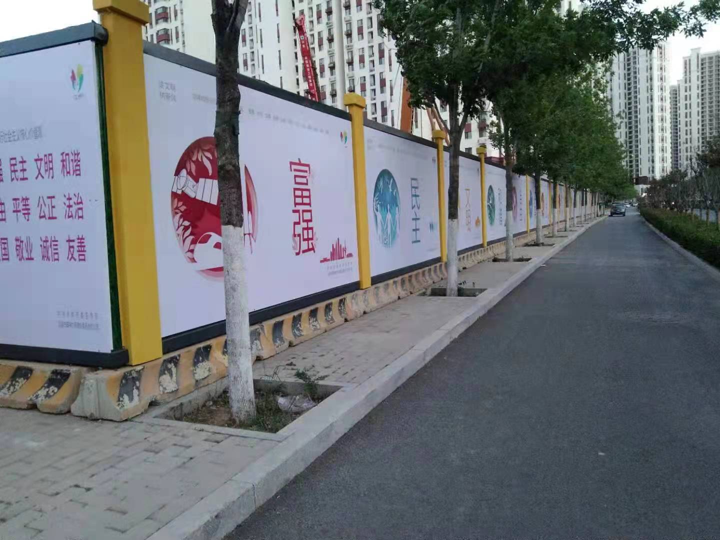 濟(jì)南工地圍擋案例，工地施工離不開(kāi)它